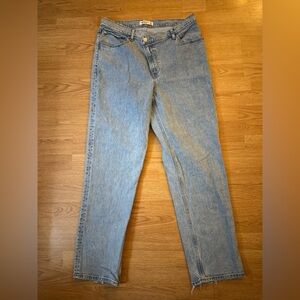 Abercrombie & Fitch Light Denim Ultra High Rise Jeans